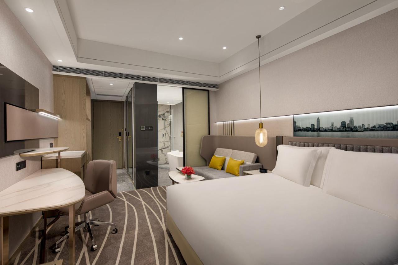 Crowne Plaza Shanghai Nanjing Road By Ihg Kültér fotó Deluxe Room